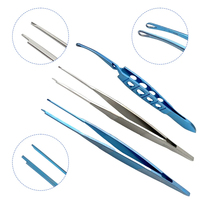 Pinces de chargement de lentilles IOL en titane, instrument chirurgical ophtalmique, outil de manipulation de lentilles intraoculaires réutilisable pour chien