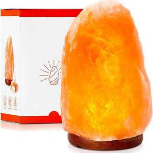 Lampe en sel rose de l'Himalaya naturel, artisanale, avec base en bois, fournisseur en gros du Pakistan - Product Image 5