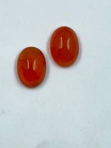 Natural <b>Top</b> Quality Carnelian 2Pcs 11.44Cts Gemstone <b>Top</b> Quality Stone For Jewelry Making - Product Image 3