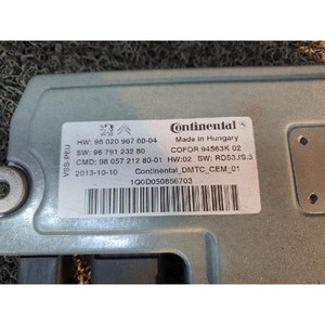 Module de commande Start-Stop d'origine 3008 Phase I 2009-2013, référence 9802096780 - Product Image 2