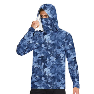 Sudadera con Capucha de Pesca para Hombre, Moderna, de Manga Larga, Secado Rápido, Transpirable, con Impresión 3D por Sublimación, 100% Poliéster - Product Image 1