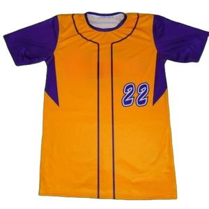 Uniforme de Béisbol y Sóftbol Unisex de Alta Calidad Personalizado con Impresión o Bordado Personalizado, Logotipo Sublimado, Jersey de Malla - Product Image 1