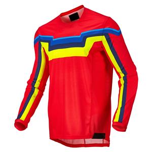 Jersey de Motocross 100% Poliéster, Tela de Micro Malla, Color Inalterable, Jersey de Sublimación MX, Ropa para Motociclismo y Automovilismo - Product Image 3