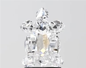 Diamante Cultivado en Laboratorio con Corte Tortuga Antiguo, Color D-F, Pulido Excelente, Claridad CVD VVS-VS, para la Elaboración de Joyería Femenina - Product Image 1