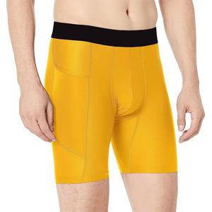 Men <b>Compression</b> <b>Short</b> Custom Logo Color Breathable Comfortable High Quality <b>Compression</b> <b>Short</b> With Anti Wrinkle - Product Image 5