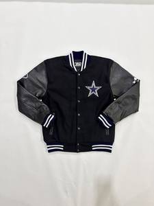 Chaqueta universitaria de béisbol para hombre, estilo vintage, personalizada, de moda, con cremallera y mangas de poliéster, tipo bomber, al por mayor - Product Image 1