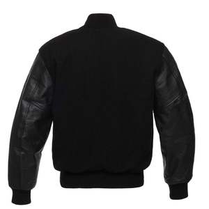 Nouvelle veste de baseball en satin brodée personnalisée pour homme, style universitaire, respirante, imperméable, pour l'hiver, vente en gros - Product Image 2