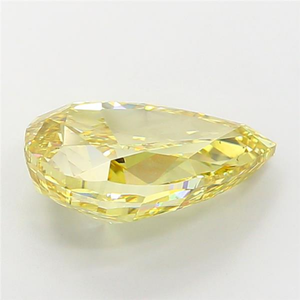 Diamant de laboratoire de qualité supérieure, jaune intense, de type CVD 2A, taille excellente, certifié IGI, pierre brute pour usage en joaillerie. - Product Image 4
