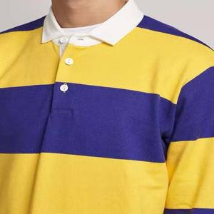 Vêtements de football de haute qualité, personnalisés en usine, avec logo sublimé sur le devant, tricotés, respirants, à séchage rapide, écologiques, à manches longues pour le rugby - Product Image 4