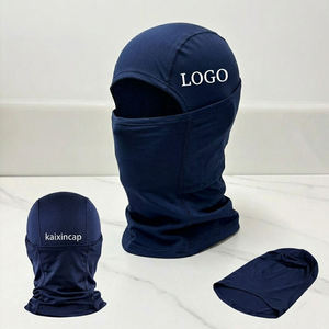 Masque facial respirant noir pour hommes et femmes, balaclava, masque de ski d'hiver, bonnet de cyclisme, balaclava de moto - Product Image 3