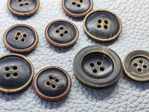 Cuerno de búfalo negro pulido, duradero y ecológico, hecho a mano, imitación moderna por Blossom Craft India - Product Image 5