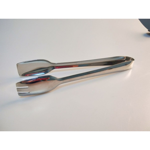 Minimalist Stainless Steel Ice Tongs Silver Finished For Bar Ware And Parties Beer Cocktail Glass Serving <b>Utensil</b> - Product Image 6