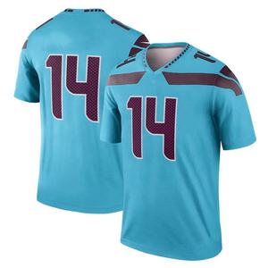 Ropa deportiva Diseño de impresión por sublimación personalizado Camisetas de fútbol americano Logotipo personalizado Camiseta de fútbol de poliéster americano - Product Image 3