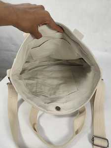 Bolsa de Lona para Mujer, Bolso de Hombro con Múltiples Bolsillos, Forro de Poliéster, Bolsa de Compras, Portátil, para Viajes Diarios - Product Image 4