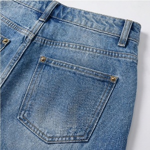 Shorts en jean pour femmes de qualité supérieure, tendance, décontractés, style streetwear, couleur personnalisée, vêtements d'été - Product Image 5