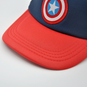 หมวกทรักเกอร์ผ้าคอตตอนทรงเบสบอลสีทึบปรับแต่งได้ห้าแผง - Product Image 5