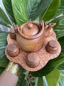 Customizable Coconut Wood <b>Tea</b> Mugs Handmade Vintage Design Reusable Sustainable Dishwasher Safe Drinkware <b>for</b> Business <b>Gifts</b> - Product Image 2