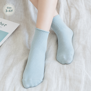 Calcetines Básicos BOHOPANNA para Niños, Cómodos, Transpirables, Material Suave, Limonges, Talla 5 6Años, Certificación SNI, Esenciales para el Día a Día - Product Image 3