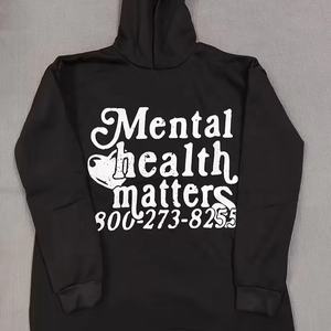 เสื้อฮู้ดดี้ผู้ชายไซส์ใหญ่พิเศษสำหรับฤดูหนาวปี 2026 แบบสั่งทำขายส่ง พร้อมงานปัก ผ้าฝ้าย 100% เป็นมิตรกับสิ่งแวดล้อม ระบายอากาศได้ดี - Product Image 4