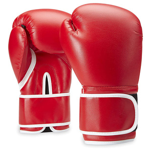 Gants de boxe antidérapants en soie rouge et jaune, à doigts entiers, pour l'entraînement, unisexe, pour la boxe à partir de 14 ans - Product Image 6