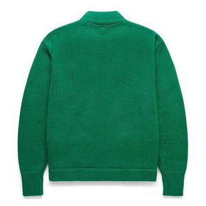 Custom Hand Knit <b>Plus</b> <b>Size</b> Chunky Long Sleeve <b>Sweater</b> Handmade Oversize Knitted Flowers Cropped Cardigan Sweatshirts Women - Product Image 2