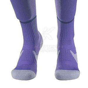 Winter Knitted Breathable Seamless Non-Slip Soccer <b>Socks</b> 100% <b>Wool</b> Cuff for Training Matches and Outdoor Activities - Product Image 6