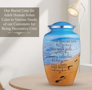 Urna Conmemorativa Artística con Cuentas, Elegante Porta Cenizas para Recuerdo y Exhibición en el Hogar al Mejor Precio - Product Image 3