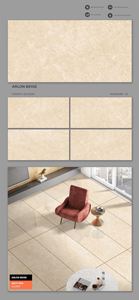 Azulejos Statuario de 8.5mm y 9mm (grosor estándar de exportación) Azulejos de porcelana Carrara para pisos y paredes Uso Residencial y Comercial - Product Image 2