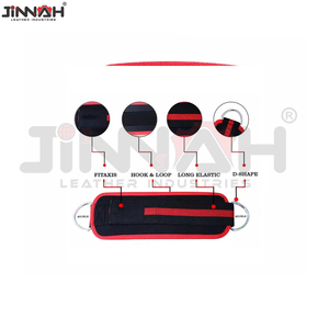 สายรัดข้อเท้านีโอพรีนแบบปรับได้พร้อมห่วงรูปตัว D สองห่วง ระบายอากาศได้ดี กันลื่น สำหรับออกกำลังกาย คุณภาพสูง สำหรับทุกเพศ พร้อมโลโก้แบบกำหนดเอง - Product Image 6