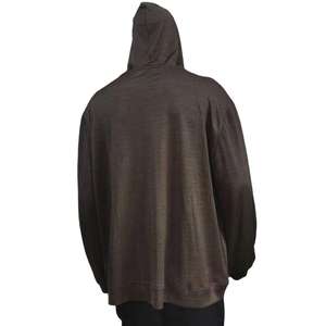 Sudadera con Capucha Unisex de Tela de Fibra Plateada con Protección EMF, Anti-Radiación Faraday, con Muestra Gratis - Product Image 4