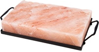 Plaque de sel d'orange de l'Himalaya naturel pour la cuisine |   Plaque de cuisson en sel de roche de qualité alimentaire |   Pierre de cuisson BBQ sculptée Feng Shui en gros