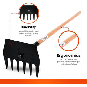 Garden Crack Maker Agriculture Farm Manual <strong>Remover</strong> Cutting Long Handle Hand Held <strong>Weed</strong> Puller <strong>Tool</strong> - Product Image 5