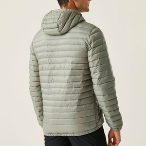 Chaqueta de Plumón con Capucha Personalizada para Hombre, Chaqueta de Invierno Elegante - Product Image 2