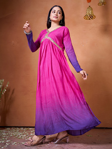 Most Selling Fancy Cotton Silk <b>Kurtis</b> for Office and Regular Wear at Wholesale Price Casual Dresses Kurti - Product Image 5