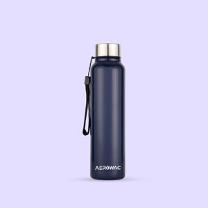 สายคล้องขวดน้ำสแตนเลสแบบกำหนดเอง สีน้ำเงินเข้ม สำหรับกิจกรรมกลางแจ้ง - Product Image 3