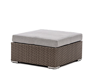 Conjunto de Sofás de Ratán PE para Exteriores, Contemporáneo, con Cojines Grises, Muebles de Jardín Impermeables, Diseño Moderno para Vivir al Aire Libre - Product Image 4
