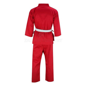 Uniforme de karaté de qualité supérieure, kimono de jiu-jitsu, uniforme de karaté 100% coton, prix raisonnable, uniforme de karaté - Product Image 3