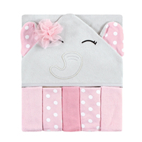 Serviette de bain à capuche en coton de bambou doux, best-seller, pour nouveau-nés et tout-petits, super absorbante, unisexe, cadeau de naissance