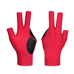 Gants de snooker professionnels respirants à trois doigts pour le billard et les sports de billard - Product Image 4