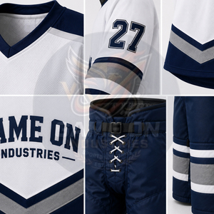 Unique Custom Team Wear Breathable Training Apparel Sublimated Design Private Lable Premium Quality Ice Hockey Uniform Sets - Product Image 6