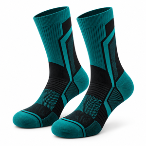 Chaussettes de sport pour hommes et femmes, douces et confortables, longues, style classique, antibactériennes, confortables à porter - Product Image 1