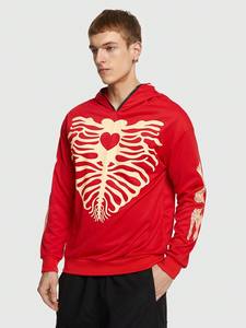 Sweats à capuche personnalisés pour hommes, design OEM sur mesure, style streetwear, sweats à capuche avec fermeture éclair intégrale pour hommes, sweats à capuche tendance. - Product Image 3