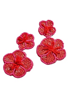 Pendientes de cuentas de diseño hechos a mano, joyería llamativa a precio mayorista - Product Image 5