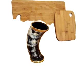 แก้วเขาควายขัดเงา กันน้ำ สลักลายตามสั่ง ทำด้วยมือจากวัสดุธรรมชาติ เหมาะสำหรับเป็นของขวัญและงานต่างๆ - Product Image 6