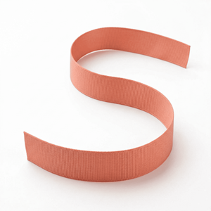 ริบบิ้นผ้ากรอสเกรนสีพีชขนาด 15 มม. ของบริษัทนีลกามัล อินดัสทรีส์ คุณภาพพรีเมียม ทอลายทึบ สำหรับตกแต่งเสื้อผ้า งานฝีมือ ห่อของขวัญ และบรรจุภัณฑ์ - Product Image 1