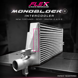 Intercooler MONOBLOCK FLEX para 1GD 2GD años 2015-2019 [luz de proyector] - Product Image 6