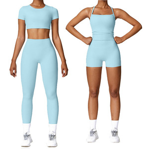 Conjuntos Deportivos para Mujer, Ropa de Gimnasio, Conjuntos de Yoga, Ropa Deportiva Femenina - Product Image 3