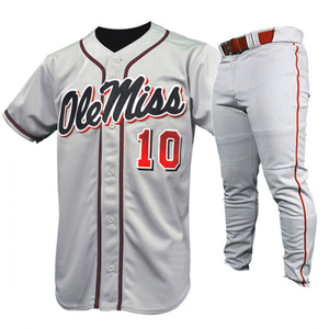 Tenues de sport de baseball professionnelles respirantes – Vente en gros d'uniformes de sport respirants pour le baseball – Ensemble d'uniformes de sport respirants pour le baseball - Product Image 6