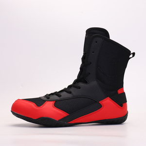 Botas de Boxeo Personalizadas de Marca Privada para Hombre, Botas de Boxeo de Alto Rendimiento, Venta al por Mayor, Botas de Boxeo de Corte Alto para Hombre, Profesionales para Combate - Product Image 4