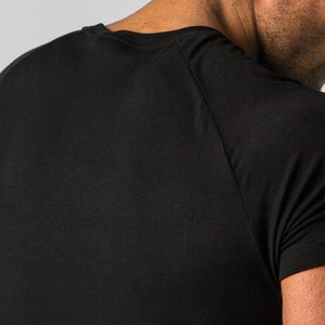 Wholesale 100% Cotton Heavyweight Blank T-<b>Shirt</b> Custom <b>Plain</b> <b>White</b> Ringer Washed T-<b>Shirts</b> Men Oversized Mock Neck T-<b>Shirt</b> - Product Image 3